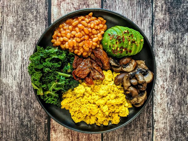 Plant-based power brunch