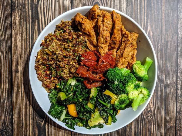 Seitan Buddha Bowl